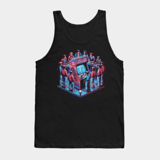 Retro Arcade Action Tank Top